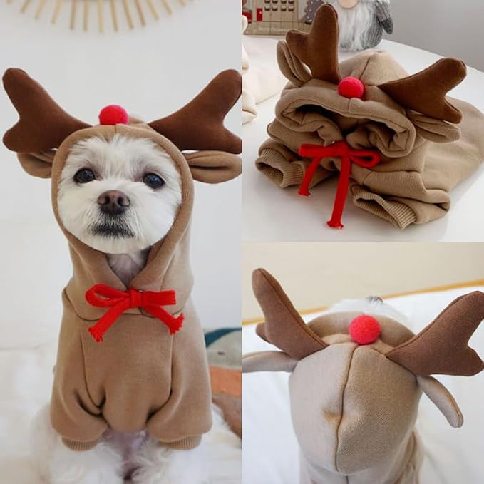 Dog Hoodies Cat Clothes Autumn Winter Sweatshirts Teddy Bulldog Bulldog - Image 3