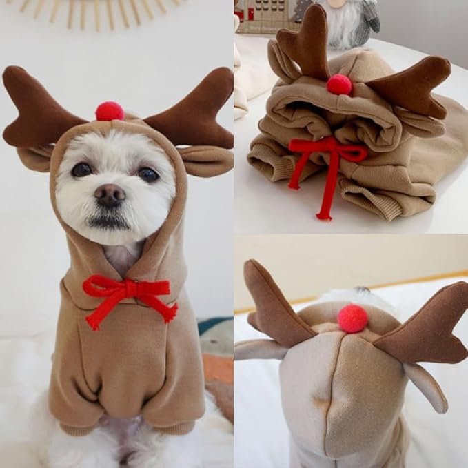 Dog Hoodies Cat Clothes Autumn Winter Sweatshirts Teddy Bulldog Bulldog - Image 3