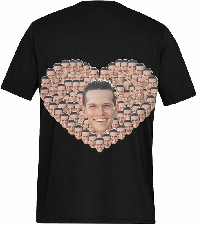 Custom T Shirts with Face Photo Text Pet Shirt - Image 4
