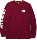 Caterpillar Trademark Banner Long Sleeve Tee Shirts by Caterpillar+Workwear