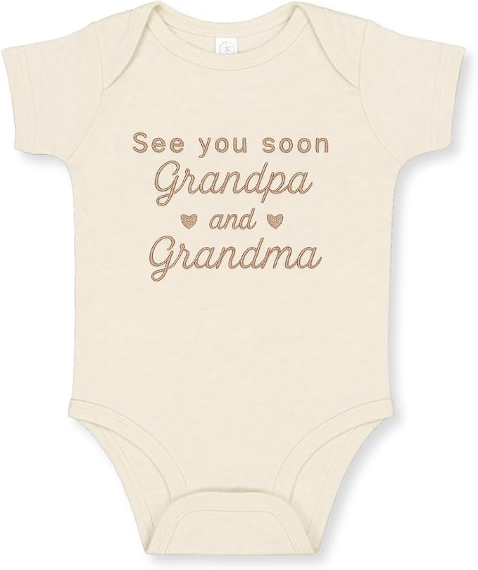 COUPLEHOODIES Personalized Baby Onesie Bodysuit – Custom Embroidery Gift by COUPLEHOODIES