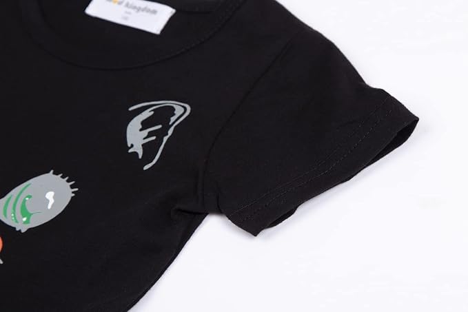 Mud Kingdom Little Girls Dresses Cotton Summer Holiday Cute Cat Dress Short - Image 5