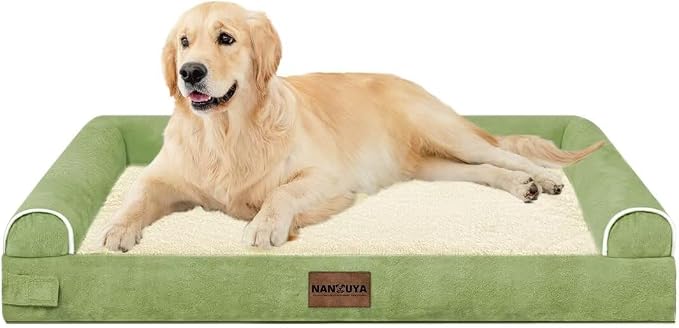 Large Dog Bed Orthopedic Washable: Beds Bolster XL Bed Medium Large Dogs Egg - Image 8