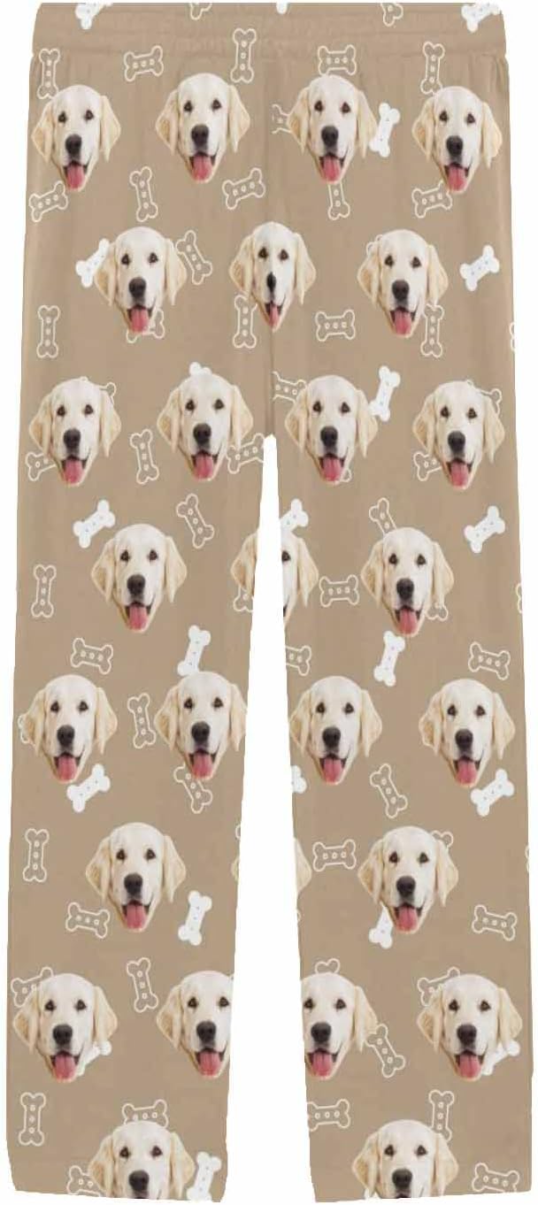 MyPupSocks Customized Face Pajamas Pants Photo Pajama Bottoms - Image 3