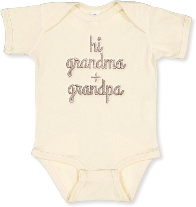 COUPLEHOODIES Personalized Baby Onesie Bodysuit – Custom Embroidery Gift by COUPLEHOODIES