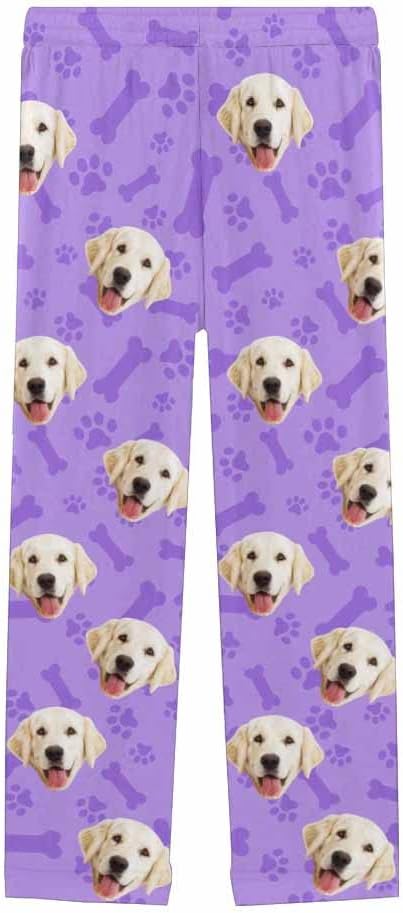 Custom Face Pajamas Pants Personalized Sleepwear Bottoms - Image 3