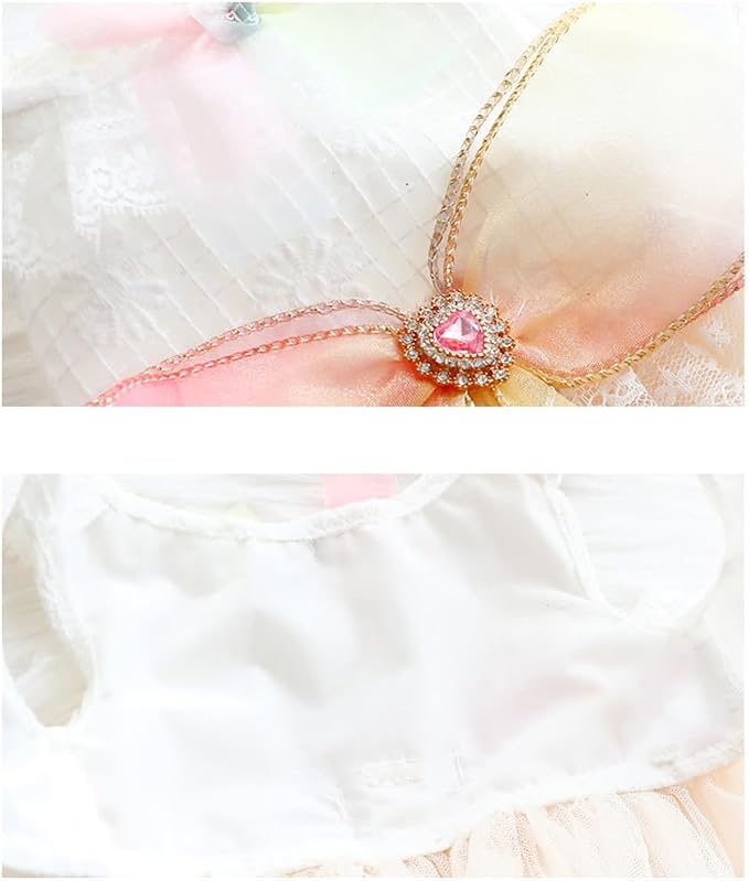 Fashion Sweet Puppy Dog Blingbling Princess Skirt Pet Dog Lace Cake Camisole - Image 6