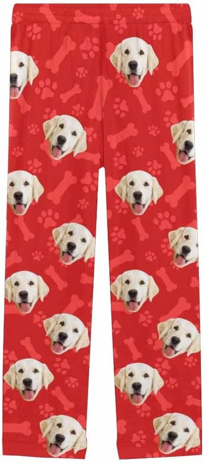 Custom Face Pajamas Pants Personalized Sleepwear Bottoms - Image 3