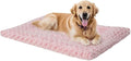 Washable Dog Bed Mat Crate Pad Soft Fluffy Pet Kennel Beds Dog Sleeping Mattress by Exsnugypetproducts
