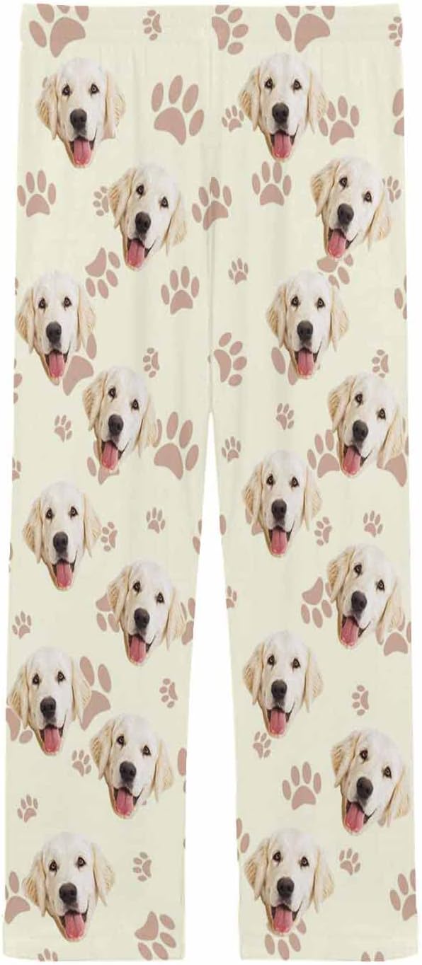 MyPupSocks Customized Face Pajamas Pants Photo Pajama Bottoms - Image 4