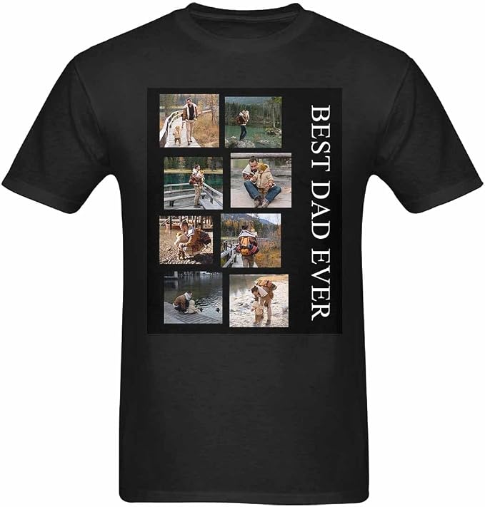 Custom T Shirts with Face Photo Text Pet Shirt - Image 3
