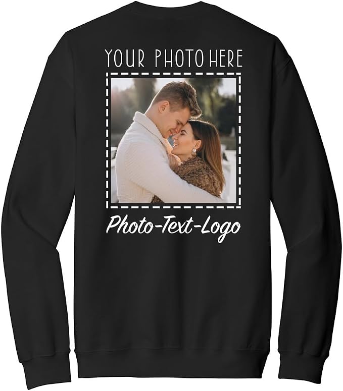 Personalized Clothing with Your Photo Custom T-Shirts, Sweatshirts & Hoodies - Image 3
