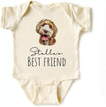Personalized Baby Onesie with Pet Portrait, Custom Baby Bodysuit, Persoanlized by MY4LOVE
