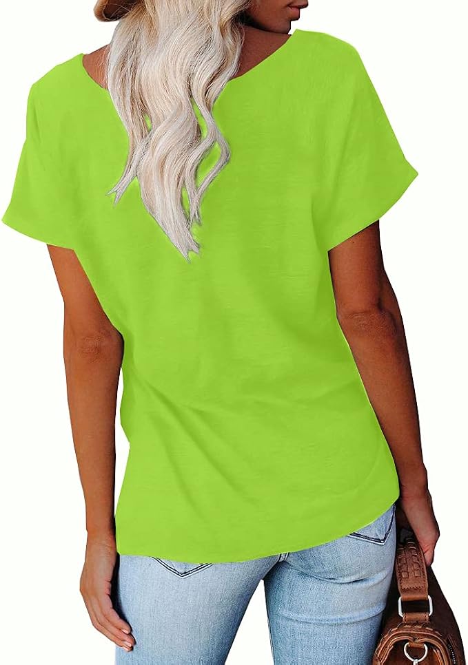 NIUBIA Women's T Shirts Summer Tops Simple Heart Graphic Shirts Sayings Short - Image 3