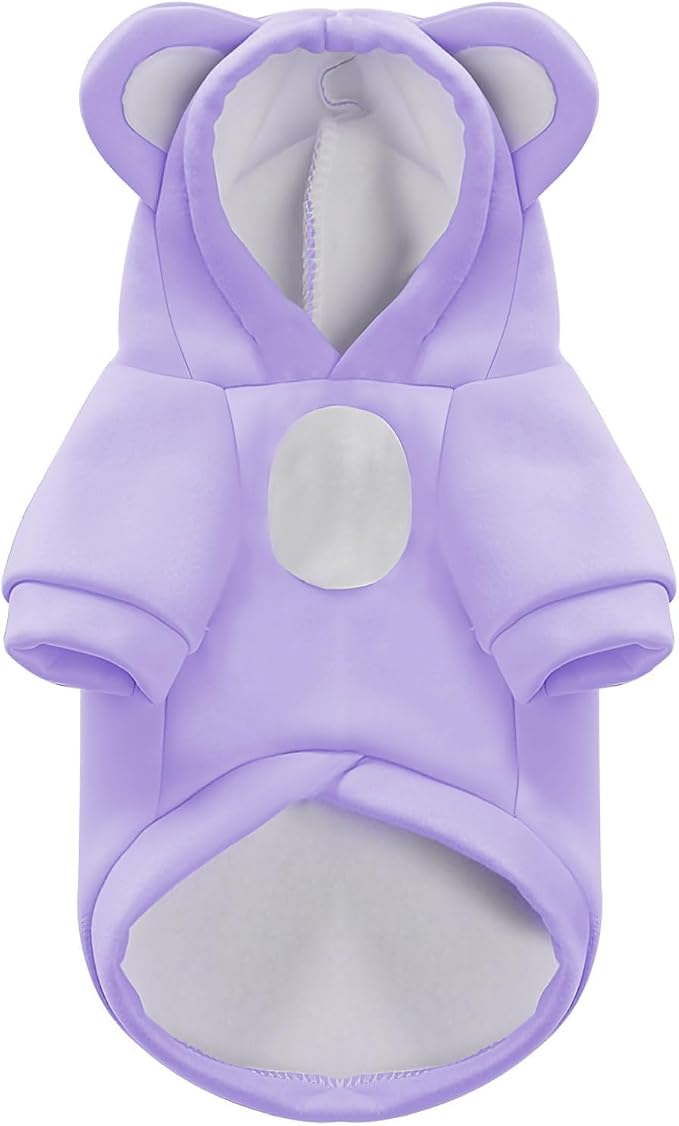 Small Dog Hoodie Soft Warm Fleece Fall Winter Dog Clothes Cute Puppy Sweaters - Image 7