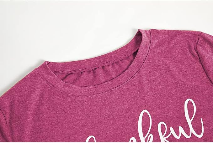 NIUBIA Women's T Shirts Summer Tops Simple Heart Graphic Shirts Sayings Short - Image 3