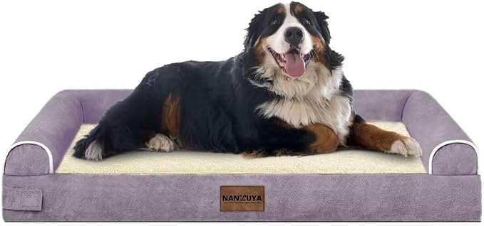 Large Dog Bed Orthopedic Washable: Jumbo Dog Bed Bolster Extra Large Dogs Egg - Image 8