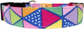 The Kawaii Colorful Geometric Dog Collar) by Collars+by+Design