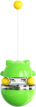 Cat Toy for Indoor Cats Wobble KittenTreat Dispensing Ball Food Dispenser by YILEAITECH