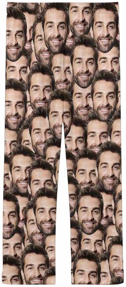 Custom Face Pajamas Pants Personalized Sleepwear Bottoms - Image 4