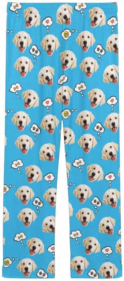 Custom Face Pajamas Pants Personalized Sleepwear Bottoms - Image 4