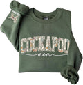 Personalized Dog Mom Sweatshirt, Dog Lover Crewneck, Gift Idea by Unknown