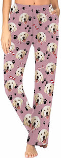 Custom Face Pajamas Pants Personalized Nightwear Bottoms by MyPupSocks