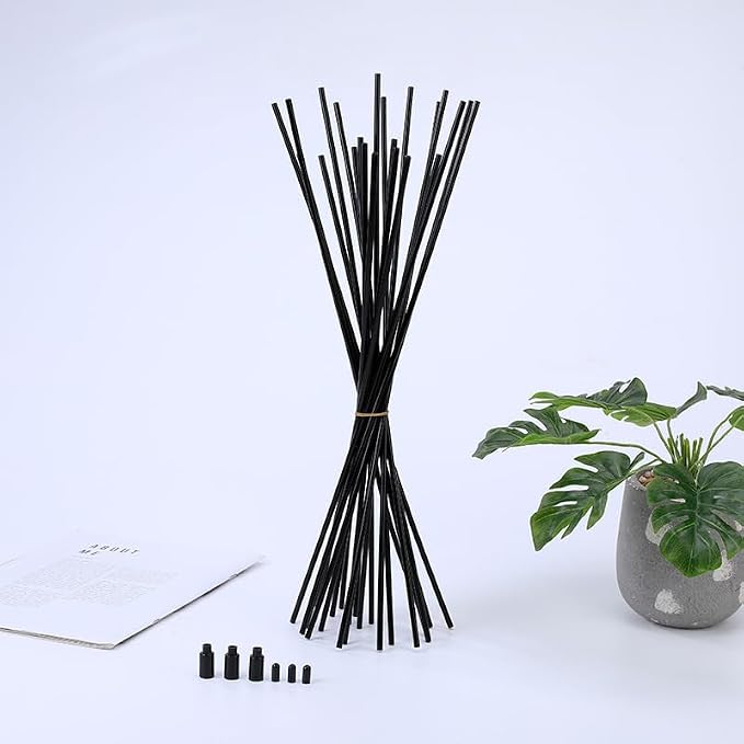 10 Pack Cat Interactive Toy Wand Replacement Rod 15'' DIY Kitten Teaser Plastic - Image 3