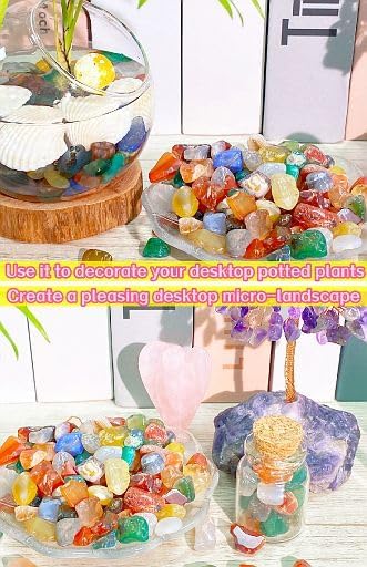YATOJUZI Colorful Agate 1LB Aquarium Gravel Rocks Mix-color Bulk Wholesale - Image 5
