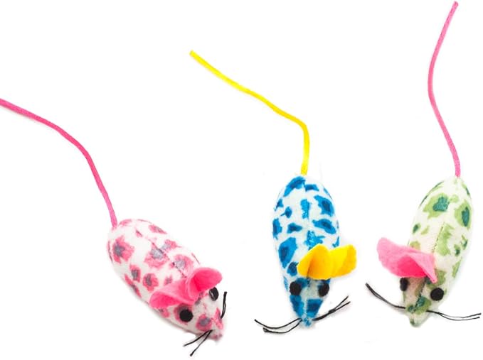 Fashion's Talk Mouse Cat Toys Mixed Bag 27 Assorted Mice Toy - Image 5