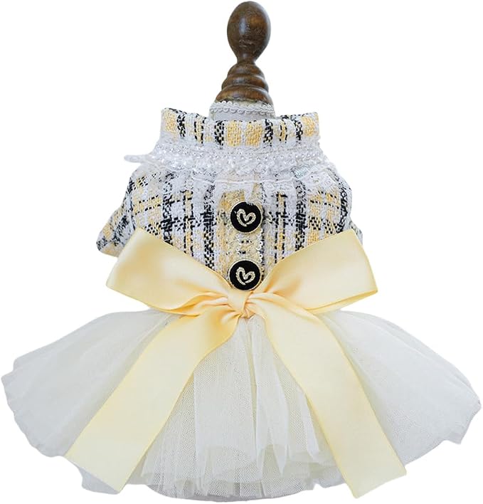Fashion Sweet Puppy Dog Blingbling Princess Skirt Pet Dog Lace Cake Camisole by MaruPetyourkidsfriends