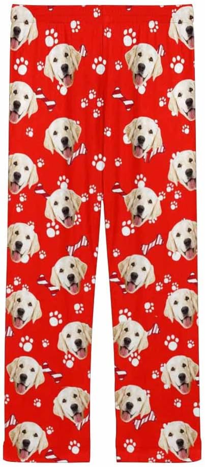 Custom Face Pajamas Pants Personalized Nightwear Bottoms - Image 4