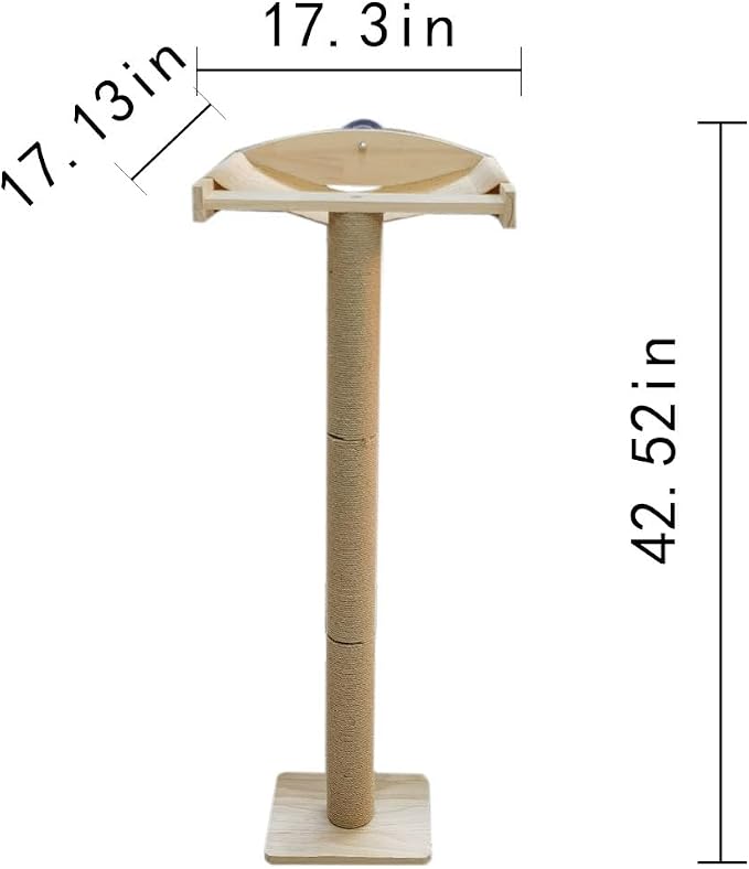 42'' Cat Tree Window Sill Perch - Image 5