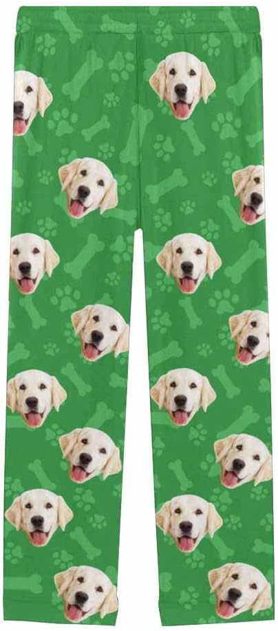 Custom Face Pajamas Pants Personalized Sleepwear Bottoms - Image 3