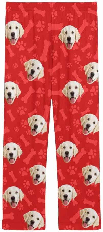 Custom Face Pajamas Pants Personalized Sleepwear Bottoms - Image 4