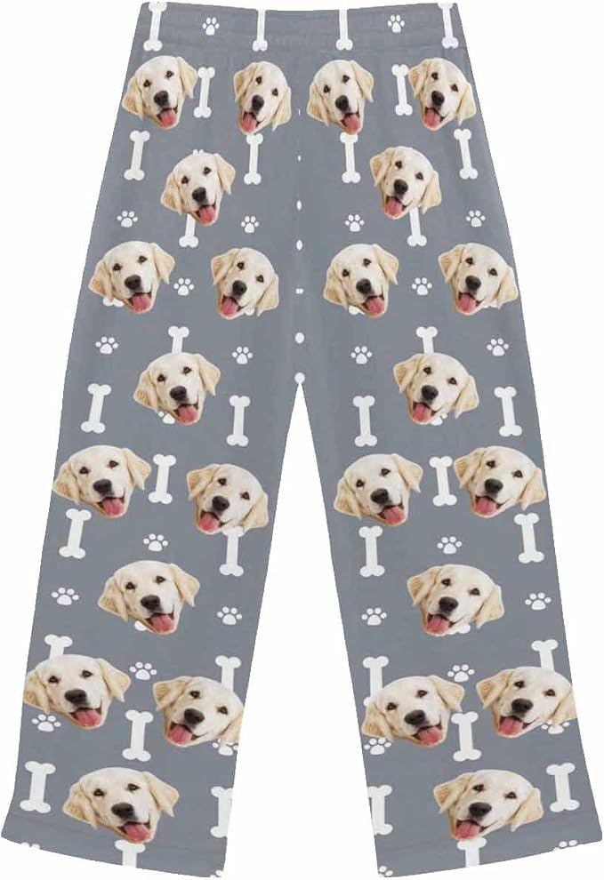Custom Face Pajamas Pants Personalized Nightwear Bottoms - Image 3