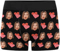 M YESCUSTOM Custom Faces Funny Short Briefs Gift by MYESCUSTOM
