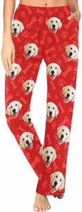 Custom Face Pajamas Pants Personalized Sleepwear Bottoms by MyPupSocks