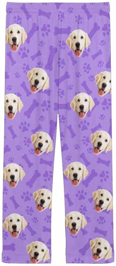 Custom Face Pajamas Pants Personalized Sleepwear Bottoms - Image 4