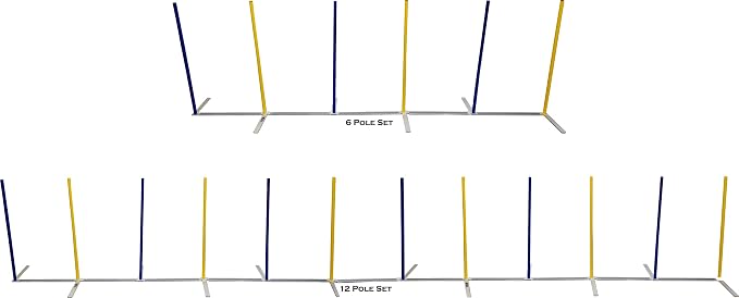 ActiveDogs Agility Above Ground Weave Poles - Image 8