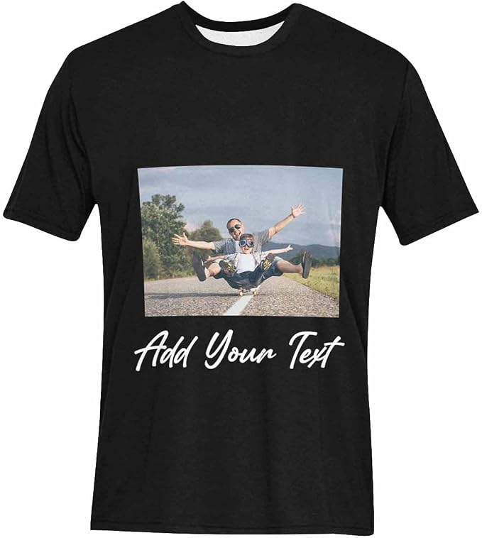 Custom T Shirts with Face Photo Text Pet Shirt - Image 3