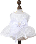 Fashion Sweet Puppy Dog Blingbling Princess Skirt Pet Dog Lace Cake Camisole by MaruPetyourkidsfriends