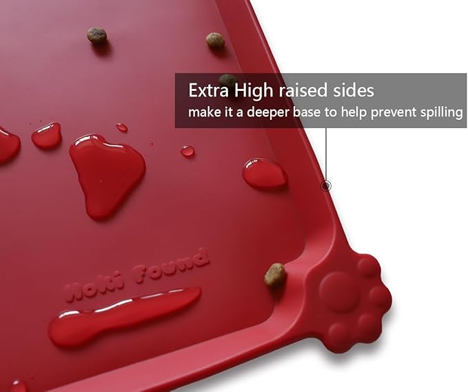 Hoki Found L Silicone Pet Food Mats Tray - Image 2