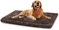 Washable Dog Bed Mat Dog Crate Pad Soft Fluffy Pet Kennel Beds Dog Sleeping by Exsnugypetproducts