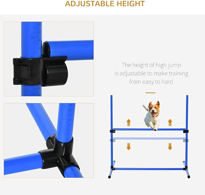 4 Piece Dog Agility Training Equipment - Image 3