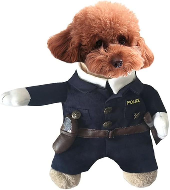 NACOCO Halloween Pet Policeman Costume - Image 6