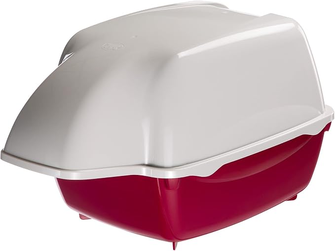Ferplast Cosmic Outdoor Cat Litter Box – Waterproof Dog-Proof Cat Toilet by Ferplast