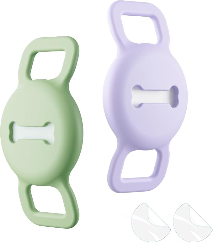 Cat Collar Holder for Airtag, Cat & Small Dog Harness Case for Air Tag by WHALEZON