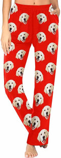 Custom Face Pajamas Pants Personalized Sleepwear Bottoms by MyPupSocks