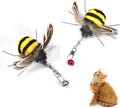Cat Insect Feather Toys Replacement by Vitisyao